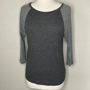 Gap Gray Baseball Thermal Tee